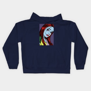 Sally Stiches Lichtenstein Kids Hoodie